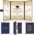Vlipoeasn 2026 Graduation Guest Book Alternative, Blue Gold Class of 2026 Graduation Party Decorations, Graduation Signature Book for 2026 College High School, Unique Graduation Gifts for Friends
