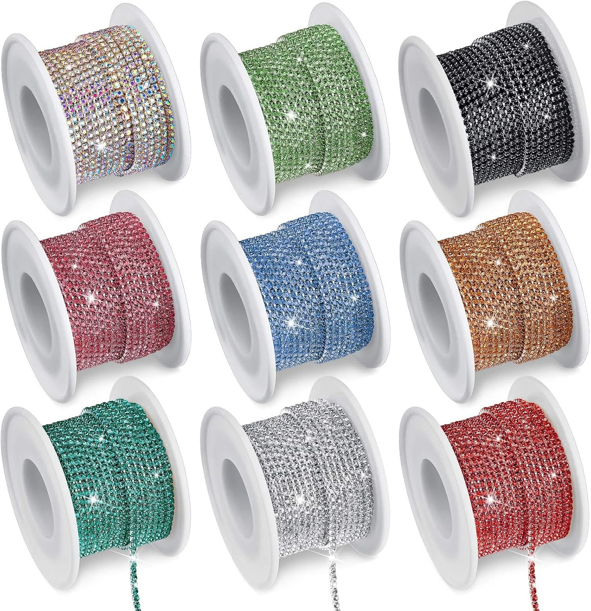 kenning 9 rolls 2 mm 90 yards rhinestone, main product view
