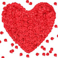 1000Pieces Rose Petals, Artificial Flower Petals Fake Rose Petals Silk Red Rose Petals for Romantic Night,Wedding,Proposal Anniversary Flower Decorations (Red)