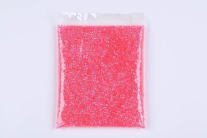 10000 pcs/Pack Wedding Table Scatter Confetti Crystals Acrylic Diamonds Vase Fillers 4.5 mm Rhinestones for Wedding, Bridal Shower, Vase Beads Decorations (Hot Pink)