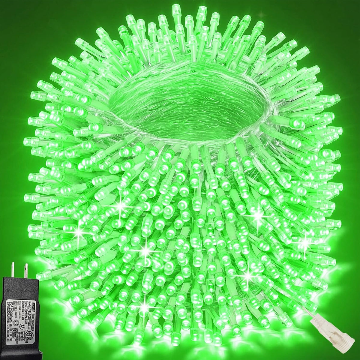pooqla 500 led string lights indoor outdoor, 164, main product view