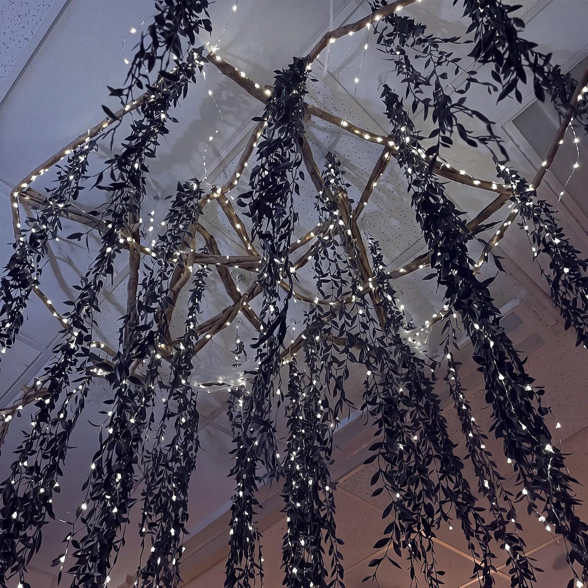 bucherry 36 pcs 3d halloween tree decoration black, main product view