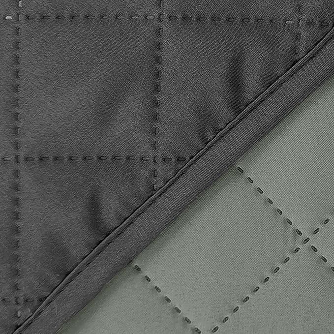 Reversible Oversized Sofa Covers Couch Cover Furniture Protector for Dogs Elastic Straps Water Resistant(XLSofa,Dark Grey/Light Grey)