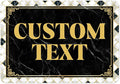 Custom Sign, Custom Street Sign, 11 Font Colors, 13 Font Styles, 4 Hole Options, 22 Sizes, 7x10 Inches, Rust Free DiBound, Fade Resistant, Made in USA by My Sign Center (Marble Tile)