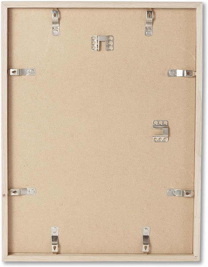 Opposite Wall - 16x20 in - Natural Solid Oak Wood Picture Frame - Lightweight, Versatile & Shatterproof - Wall Hanging Poster or Photo Frame - Wall Decor for Office, Gallery & Home