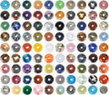 30mm donut beads wholesale lot semi-precious gemstone for, main product view