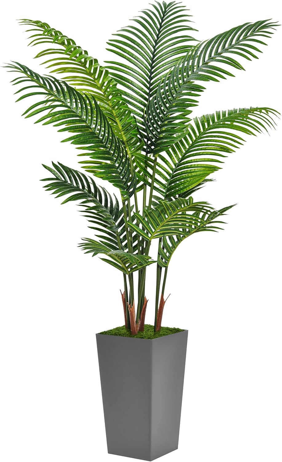 astidy artificial plant 5ft fake palm tree with, main product view