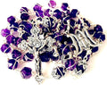 elegantmedical handmade amethyst rosary beads necklace 925 sterling, main product view