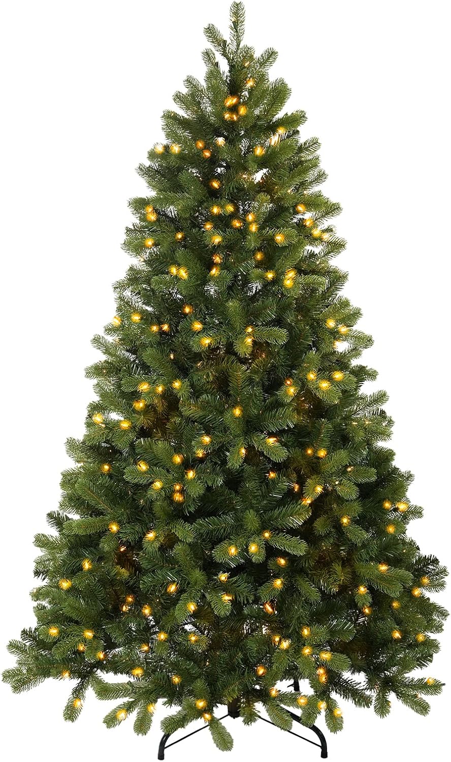 6.5ft pre-lit artificial christmas tree with 650 white, main product view