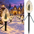 jumbo c70 christmas pathway lights outdoor, 24ft 12led, main product view