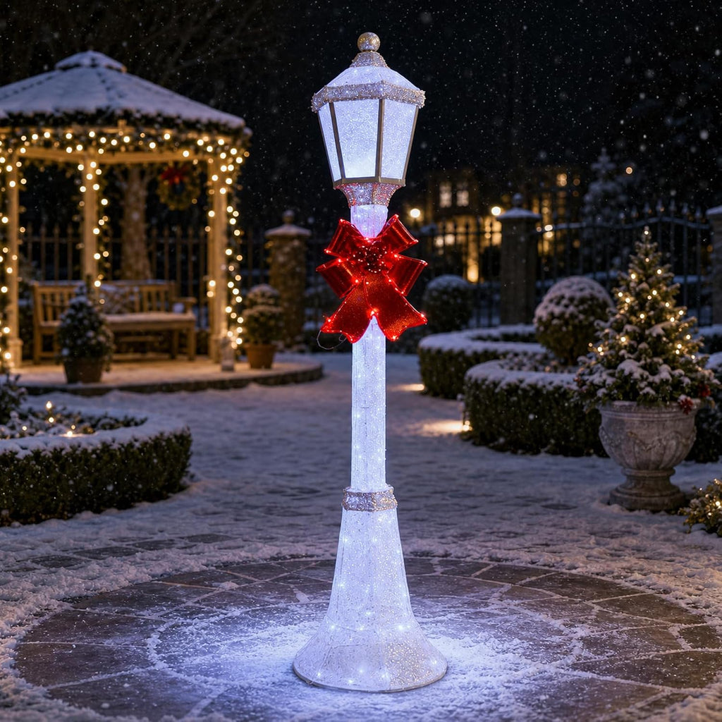 60-inch outdoor christmas decorations outdoor lighted lamp post, main product view