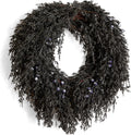 dn deconation halloween wreath for front door, decorations, main product view