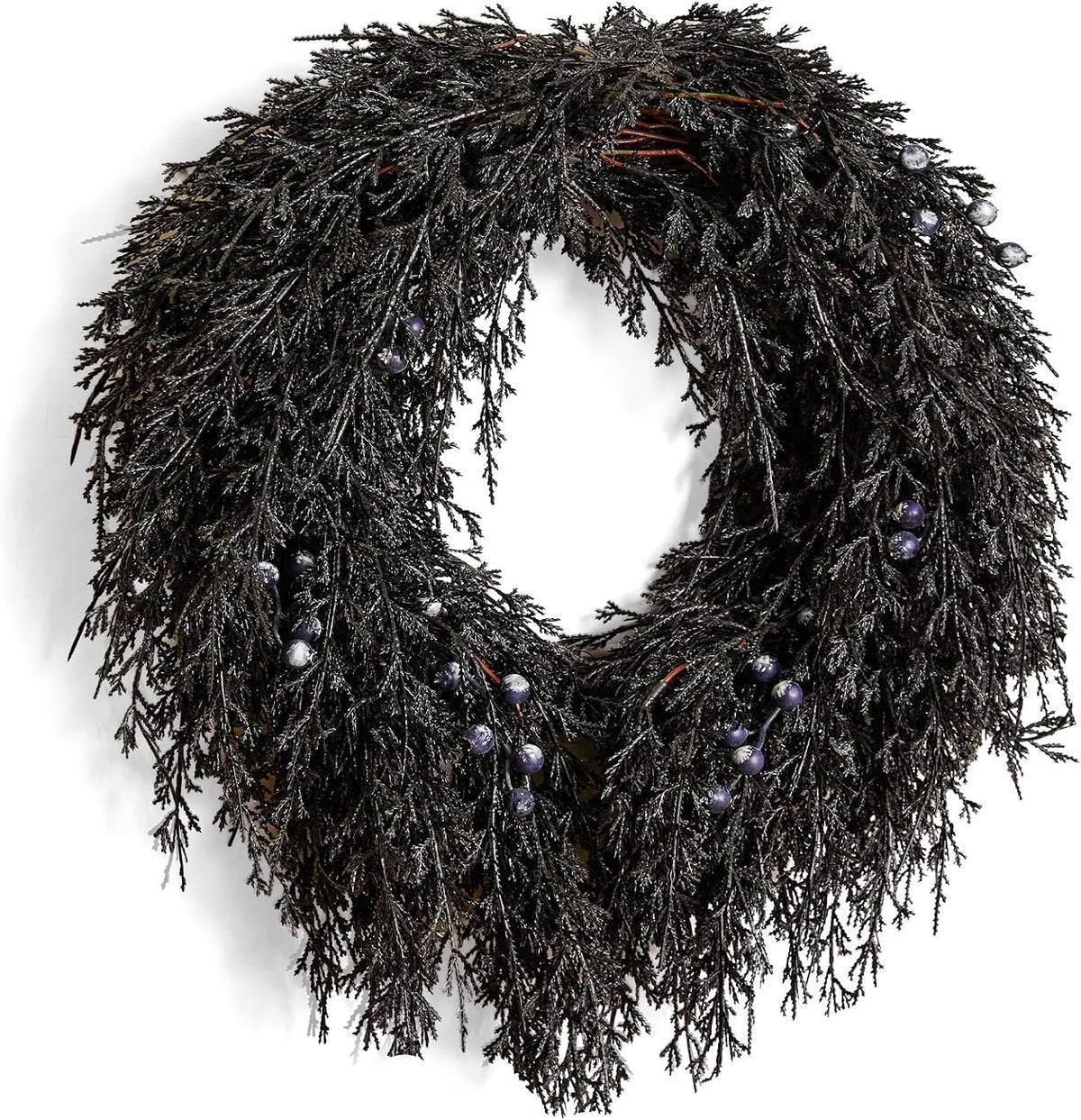 dn deconation halloween wreath for front door, decorations, main product view
