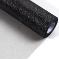 ICOSHOW Sparkling Tulle Rolls, 15” by 30 Yards (90FT) Glitter Tulle Spool Ribbon Fabric for Wedding Birthday Bridal Shower Tutu Skirt Party Gift Wrapping(Black)