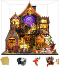 spilay dollhouse miniature with furniture,diy wooden crafts doll, main product view
