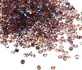 PATIKIL 14000Pcs Wedding Table Scatter Confetti Crystals 3mm Acrylic Diamonds Vase Fillers Gems for Table Centerpiece Decorations Bridal Shower Party, Dark Brown AB