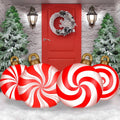 jetec 4 pcs giant inflatable christmas ball, candy, main product view