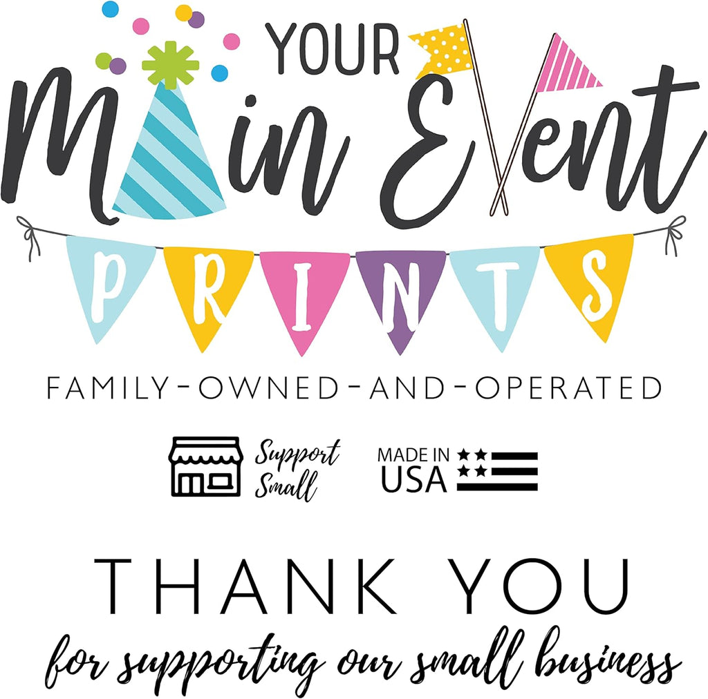 Your Main Event Prints 50 Rustic Mason Jar Save The Date Cards for Wedding, Engagement, Anniversary, Baby Shower, Birthday Party, Wood Save The Dates Postcard Invitations (Pack of 2)