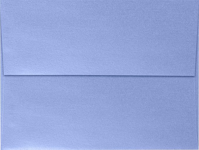 LUXPaper A7 Invitation Envelopes | Peel & Press | 5 1/4" x 7 1/4" | Vista Metallic | 80lb. Text | 500 Qty