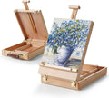 artify adjustable beechwood tabletop painting easel, wooden sketch, main product view