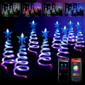 christmas pathway lights outdoor, spiral christmas tree path, main product view