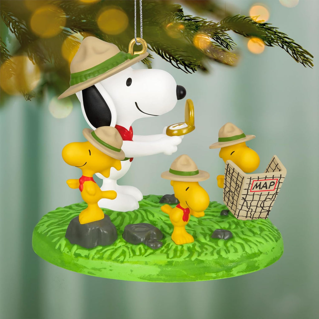 Hallmark Keepsake Christmas Ornament 2026, The Peanuts Gang Orienteering, Gifts for Peanuts Fans