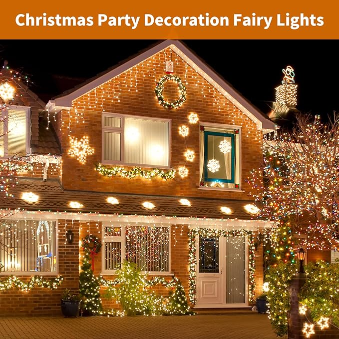 TingMiao 6 Pack Fairy Lights Battery Operated 7.2 ft 20 LED Mini String Lights Waterproof Silvery Copper Wire Firefly Starry Lights for Wedding Bedroom Party Christmas Decor(Warm White)