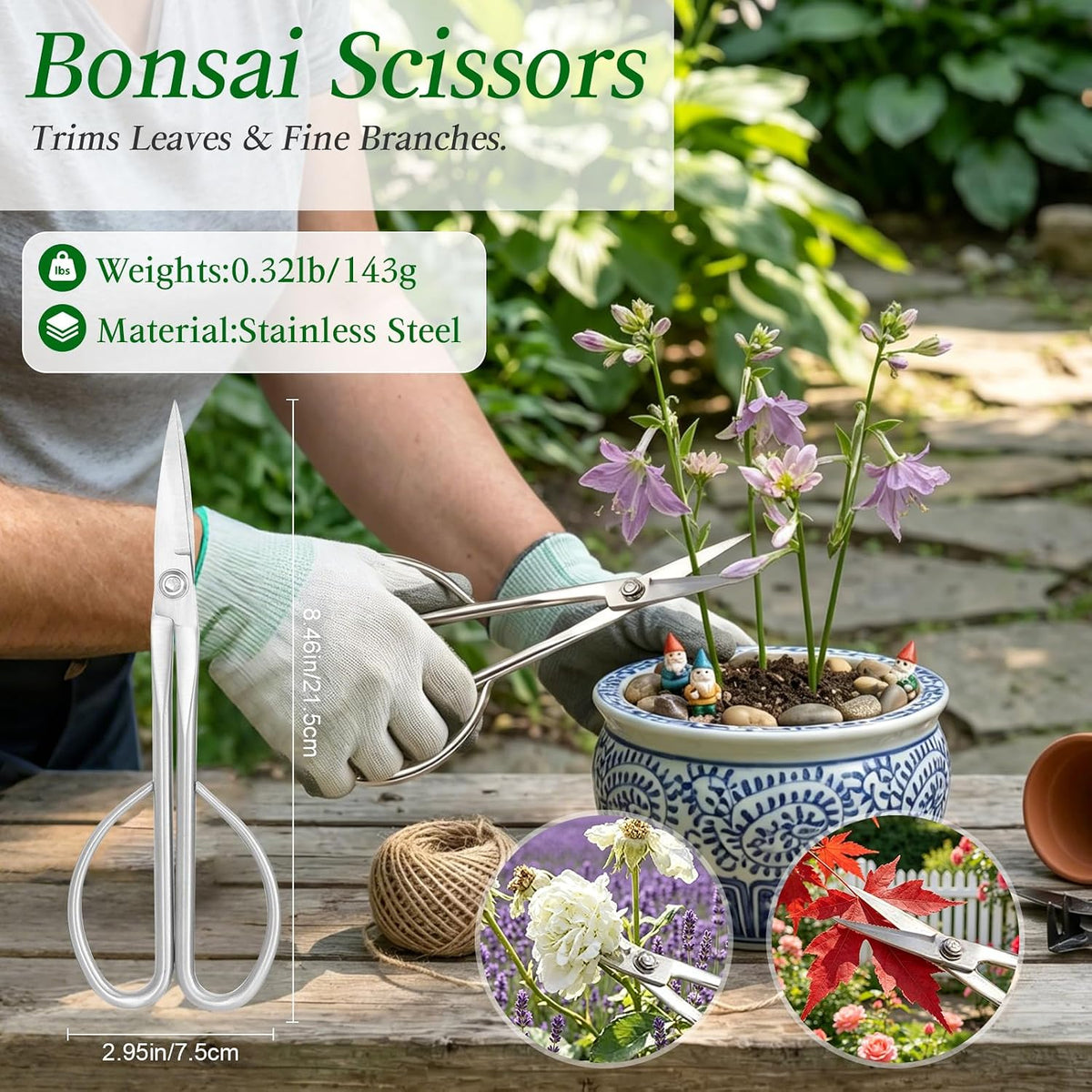 5 Piece Bonsai Tools Set
