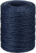 Syhood Floral Vine Bind Wire Rustic Wrapping Wire for Flower Bouquets (Dark Blue)
