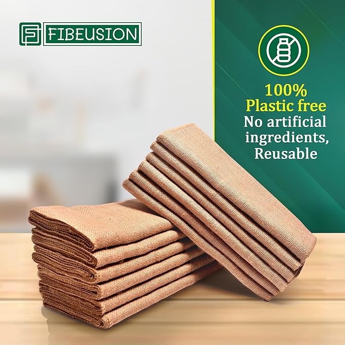 Burlap Table Runners (Pack of 3) – 12”x 108” - No-Fray Finished Edge Premium Quality Natural Table Runner – No Odor, Eco-Friendly Burlap Runner, Perfect for Rustic Table Decor and Other DIY Crafts