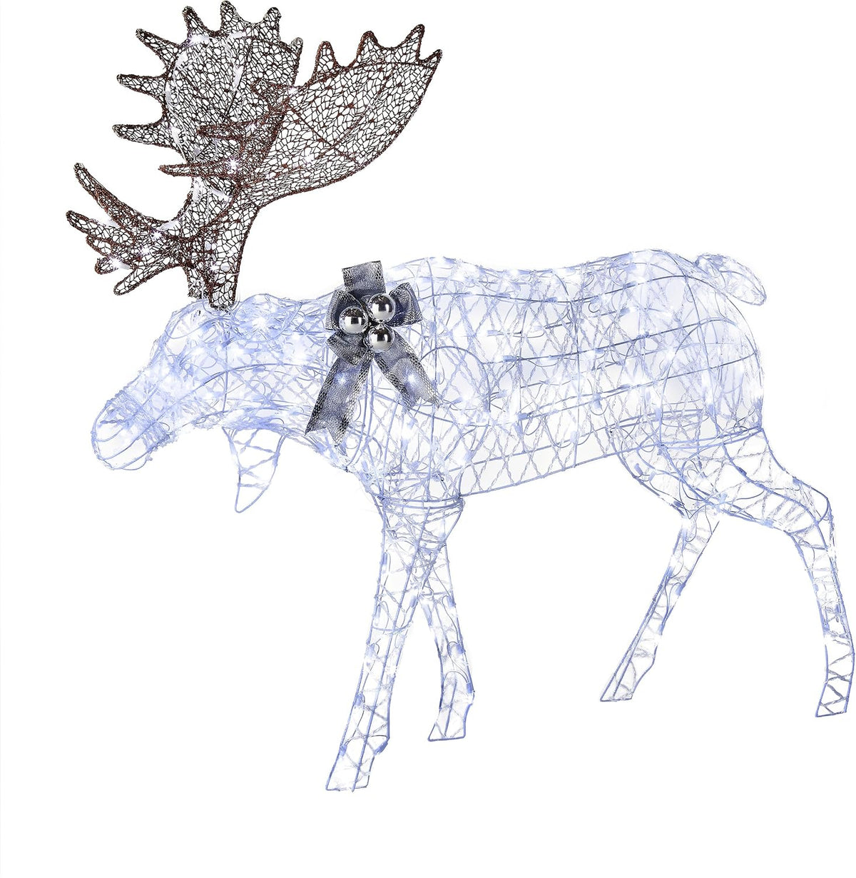 national tree company 50in pre-lit majestic moose christmas, main product view