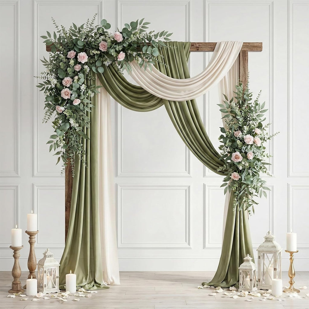 lovemoon 130 Pcs Artificial Mixed Eucalyptus Stems Bulk, 5 Kinds of Faux Greenery Eucalyptus Leaves Bulk for Vase Wedding DIY Bouquets Floral Arrangement Home Decor (130, Green)