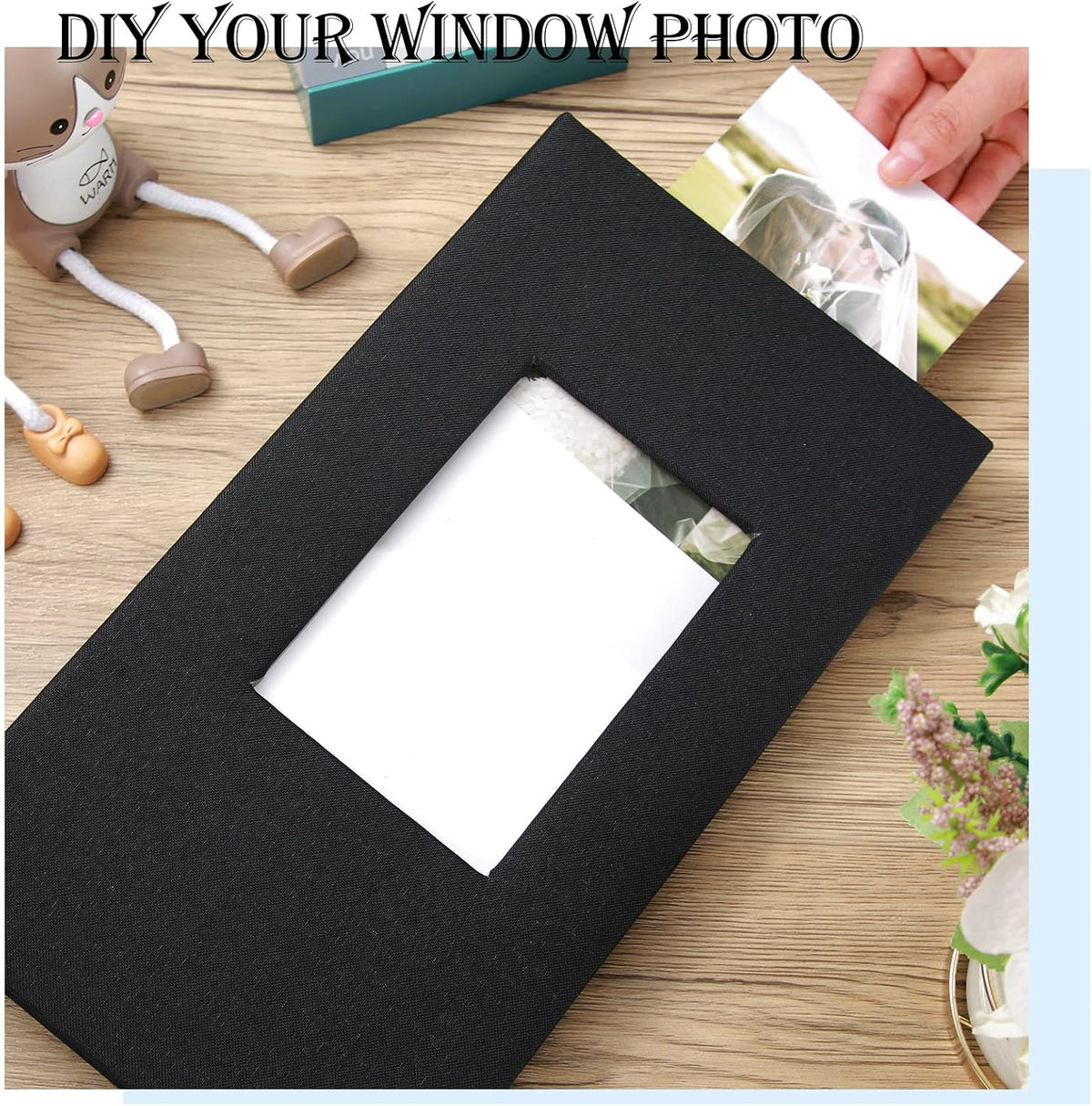 3 Pcs Photo Album for 4x6 Photos 300 Pockets Linen