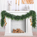 hananona 6 ft christmas garland, real touch cedar, main product view