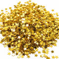 eBoot Gold Star Confetti for Party Wedding Birthday Table Scatter | Metallic Foil Sequins, Gold Shimmer Stars, Table Confetti Scatter, Birthday Bridal Shower Decoration