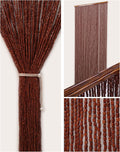90 strands beaded curtain for doorways -35.5"x79"- handmade, main product view