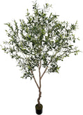 artificial olive tree 7ft(82in,2200+uv protection leaf) tall,faux olive, main product view
