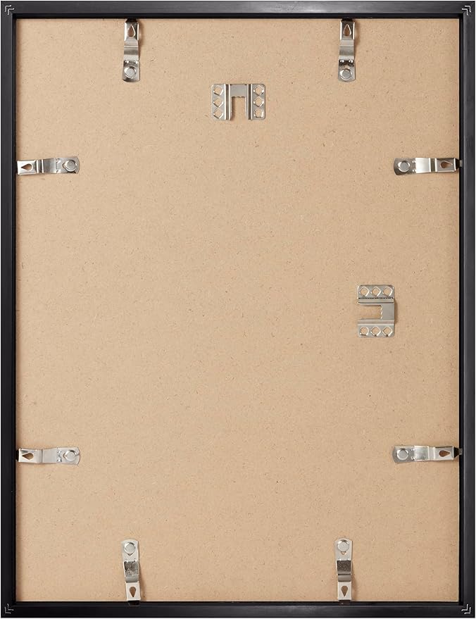 Opposite Wall - 20x28 in, 50x70 cm - Black Picture Frame - Lightweight, Versatile & Shatterproof - Wall Hanging Photo or Poster Frame - Wall Decor for Office, Gallery & Home