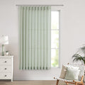 Vision Home Soft Green Pinch Pleated Semi Sheer Curtains Textured Linen Blended Light Filtering Window Curtains 72 inch for Living Room Bedroom Patio Pinch Pleat Drapes with Hooks 1 Panel 60" Wx72 L