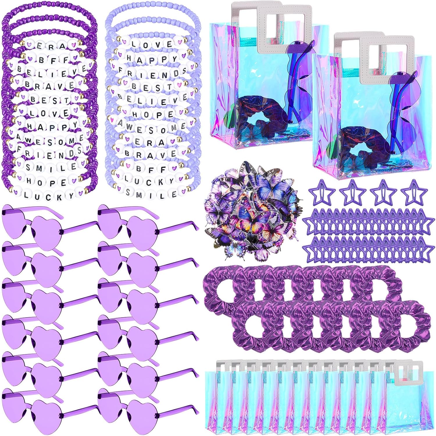 24 Sets Kpop Party Favors Y2k Fans Friendship Birthday Gifts,Purple