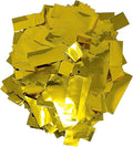 Ultimate Confetti, Rectangular Gold Mylar Shiny Foil Metallic Confetti for Cannon and Launcher use - Gender Reveal Confetti for Wedding, Parties, Mother’s Day and Live Events - 1 lb, 16 oz