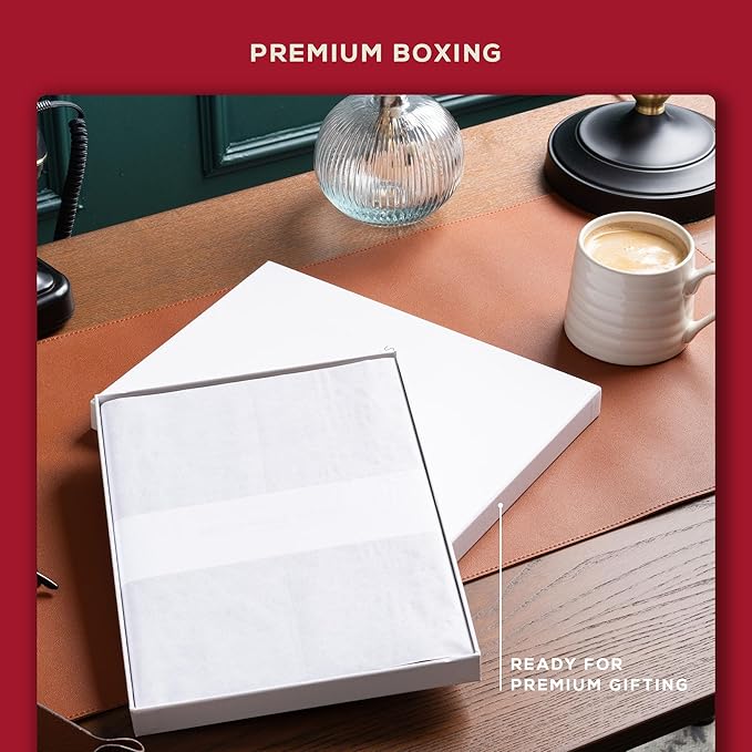 Beechmore Books A4 Sketchbook – 8.5x11 Premium Vegan Leather Bound Large Sketch Book Hardcover with 156 Thick 160gsm Perforated Ivory Pages, Blank Sketch Pad, Gift Boxed, Back Pocket, Ribbon Bookmark