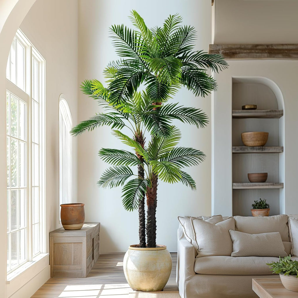 erimda 9.1ft artificial phoenix palm tree artificial plants, main product view