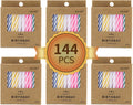 PHD CAKE 144-Count Multicolored Spiral Birthday Candle, Birthday Candles for Cake, Cupcake Candles, Party Celebration
