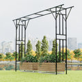 twira flat top garden arch trellis, 11ft x, main product view