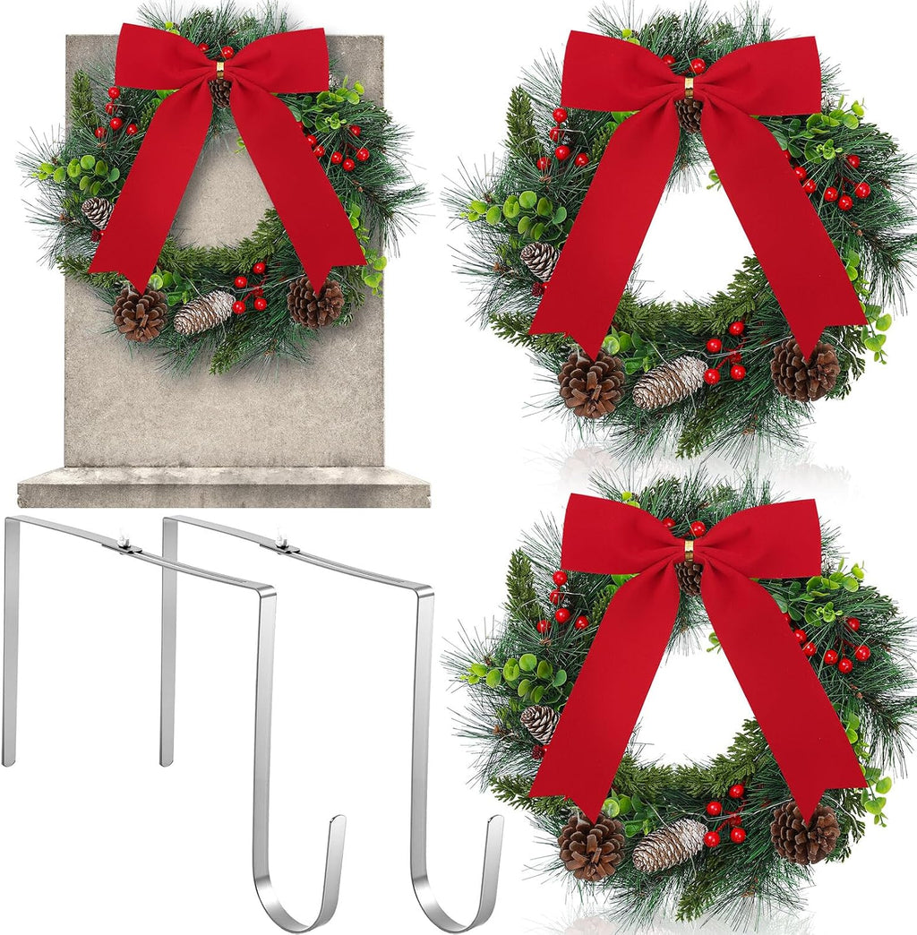 yuntau 2 sets christmas memorial cemetery wreath for, main product view