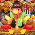 inflatable turkey 6ft height thanksgiving decorations outdoor blow, main product view