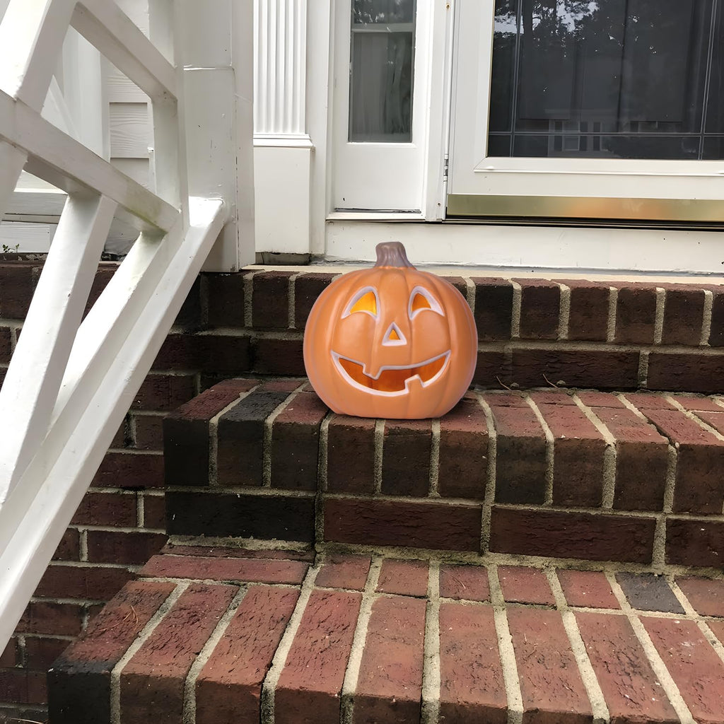 11" jack o lantern halloween pumpkin lantern light, main product view