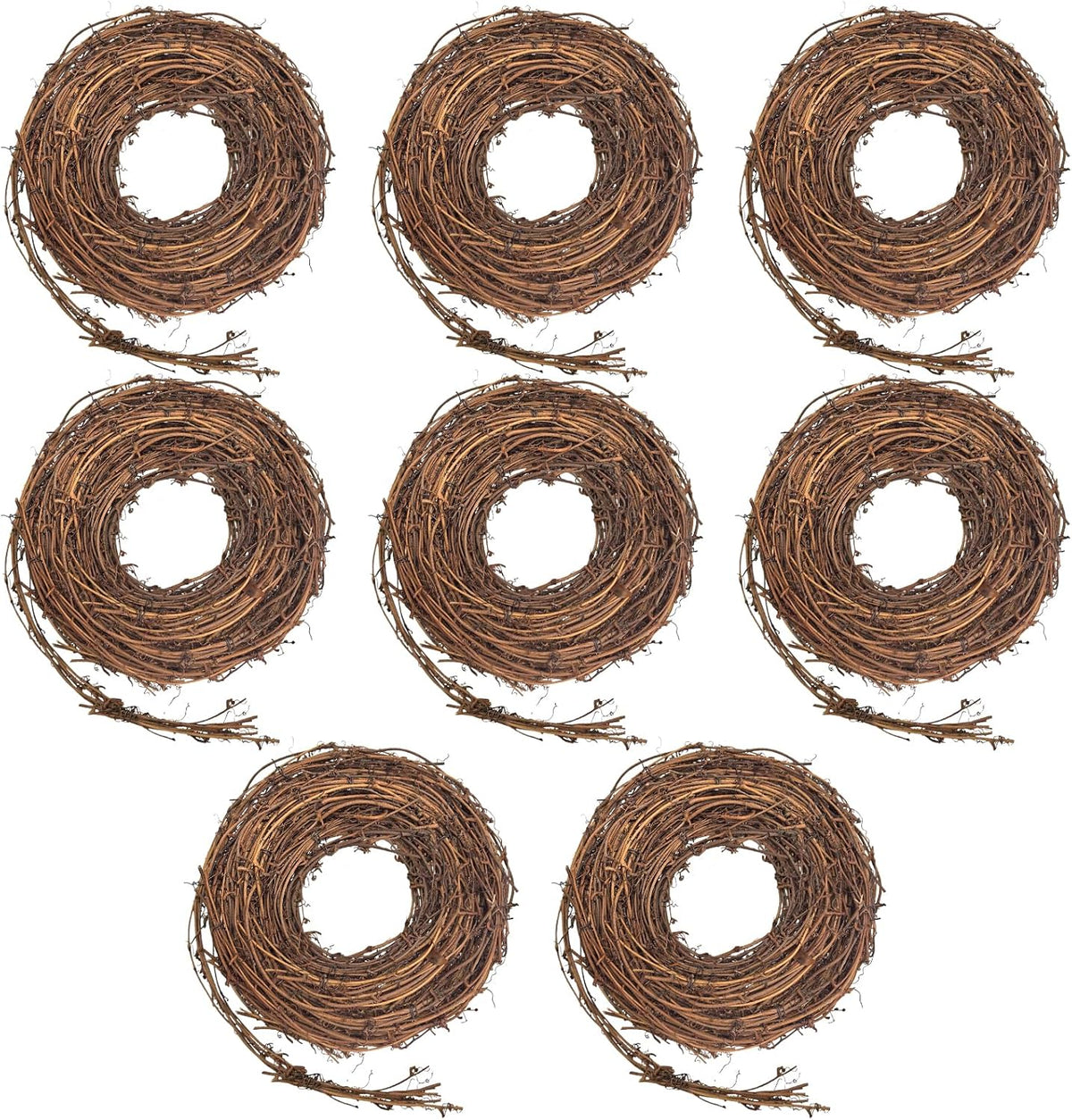 hftzz 8 pcs grapevine garland - 15 ft, main product view