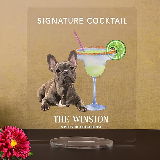 Pet Signature Drink Wedding Signs